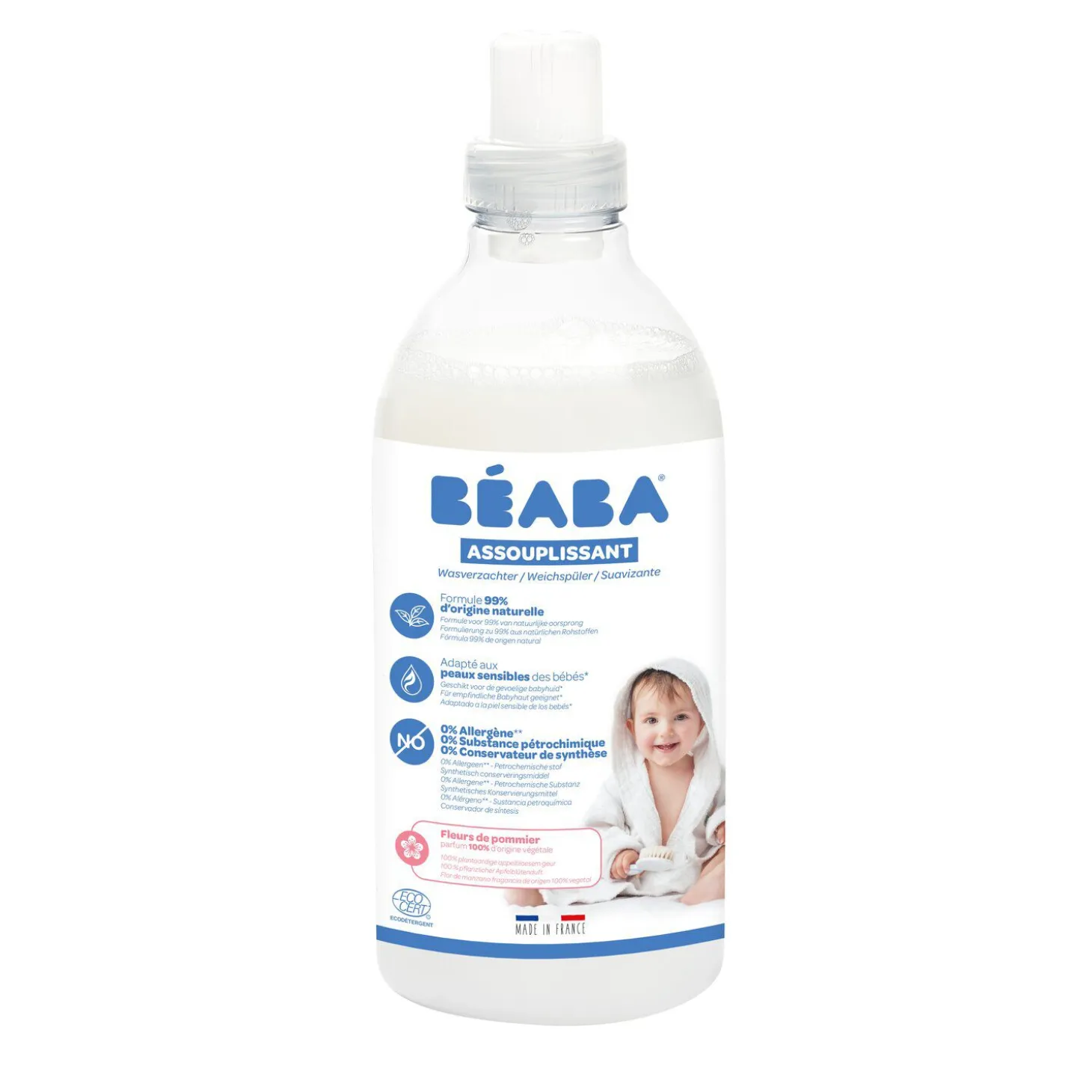 Assouplissant 1L fleurs de pommier