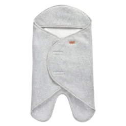 Babynomade® double polaire Gris chiné