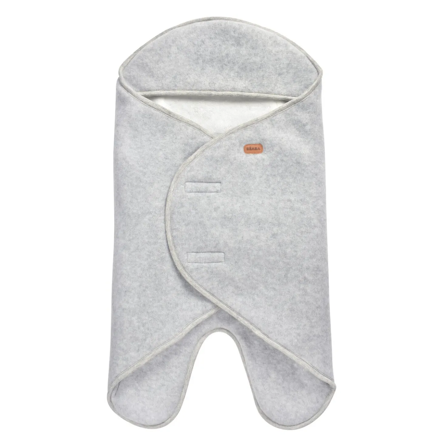 Babynomade® double polaire Gris chiné