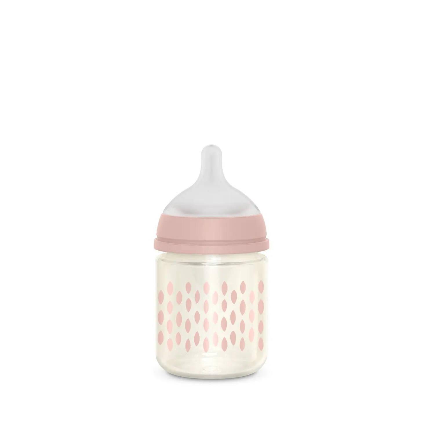 Biberon en verre avec tétine SX Pro 120 ml débit S Bonhomia