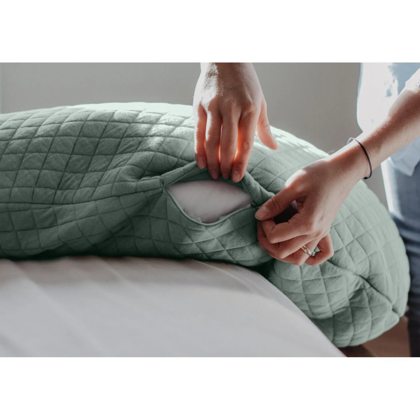 Big Flopsy™ Fleur de coton® Vert Sauge