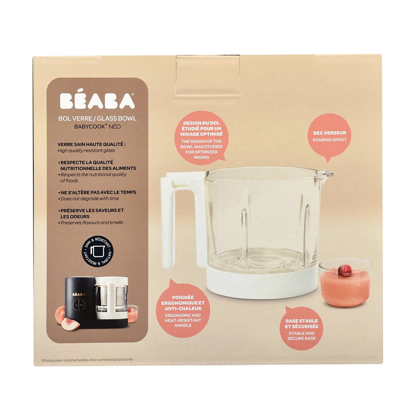 Bol seul blanc Babycook Néo® Night Blue
