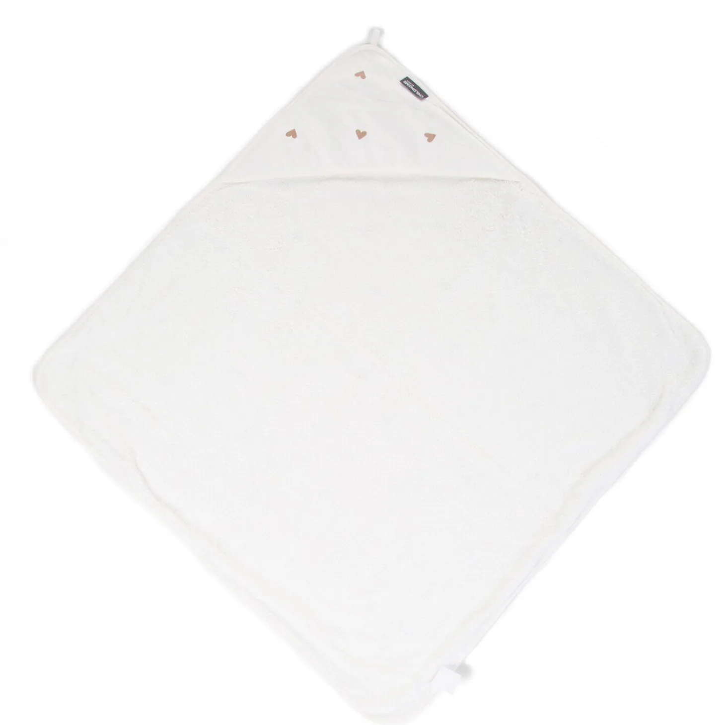 Cape De Bain + Gant - 80x80 Cm - Jersey - Hearts