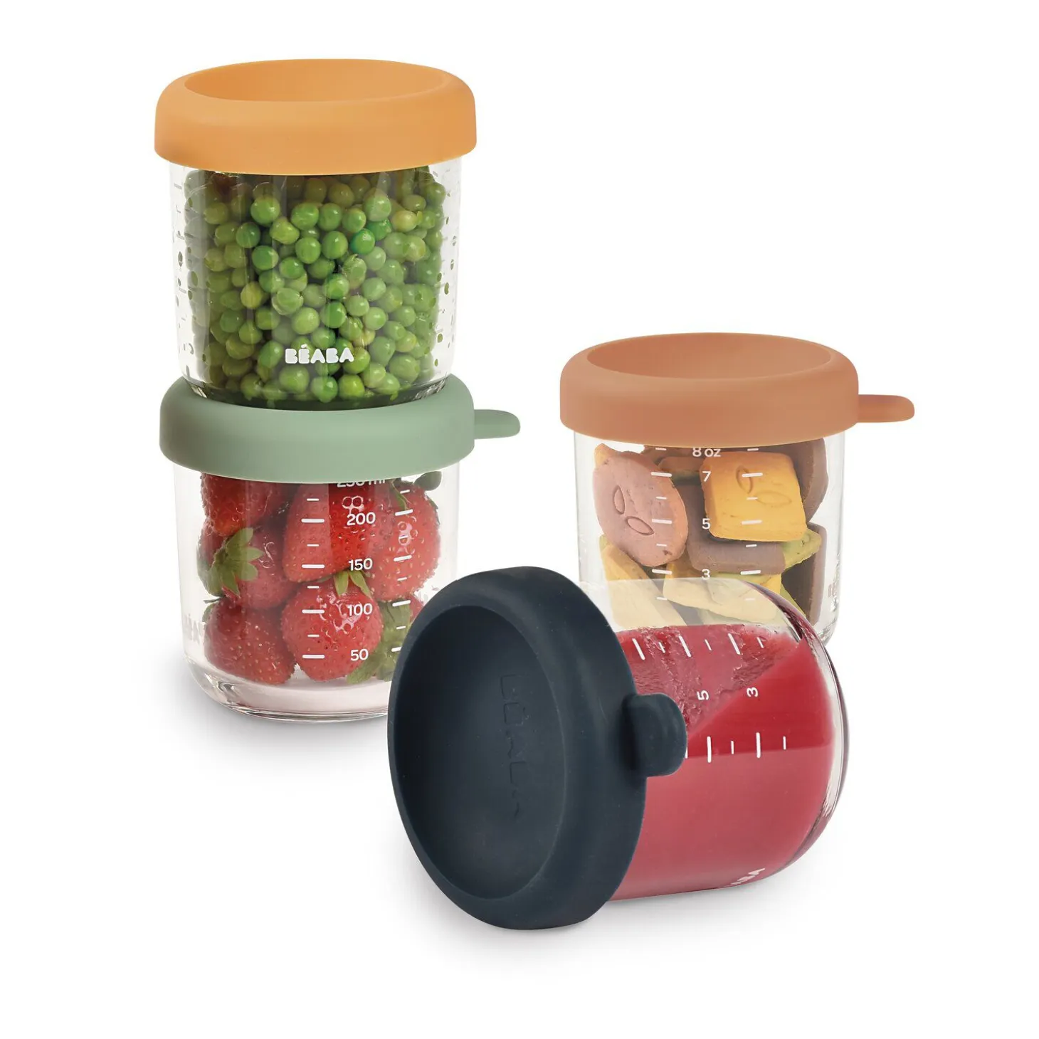 Coffret 4 portions verre 250ml Sunrise