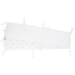 Contour De Parc - 35x340 Cm - Jersey + Mousseline - Hearts