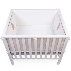 Contour De Parc - 35x340 Cm - Jersey Melange Beige / Muslin