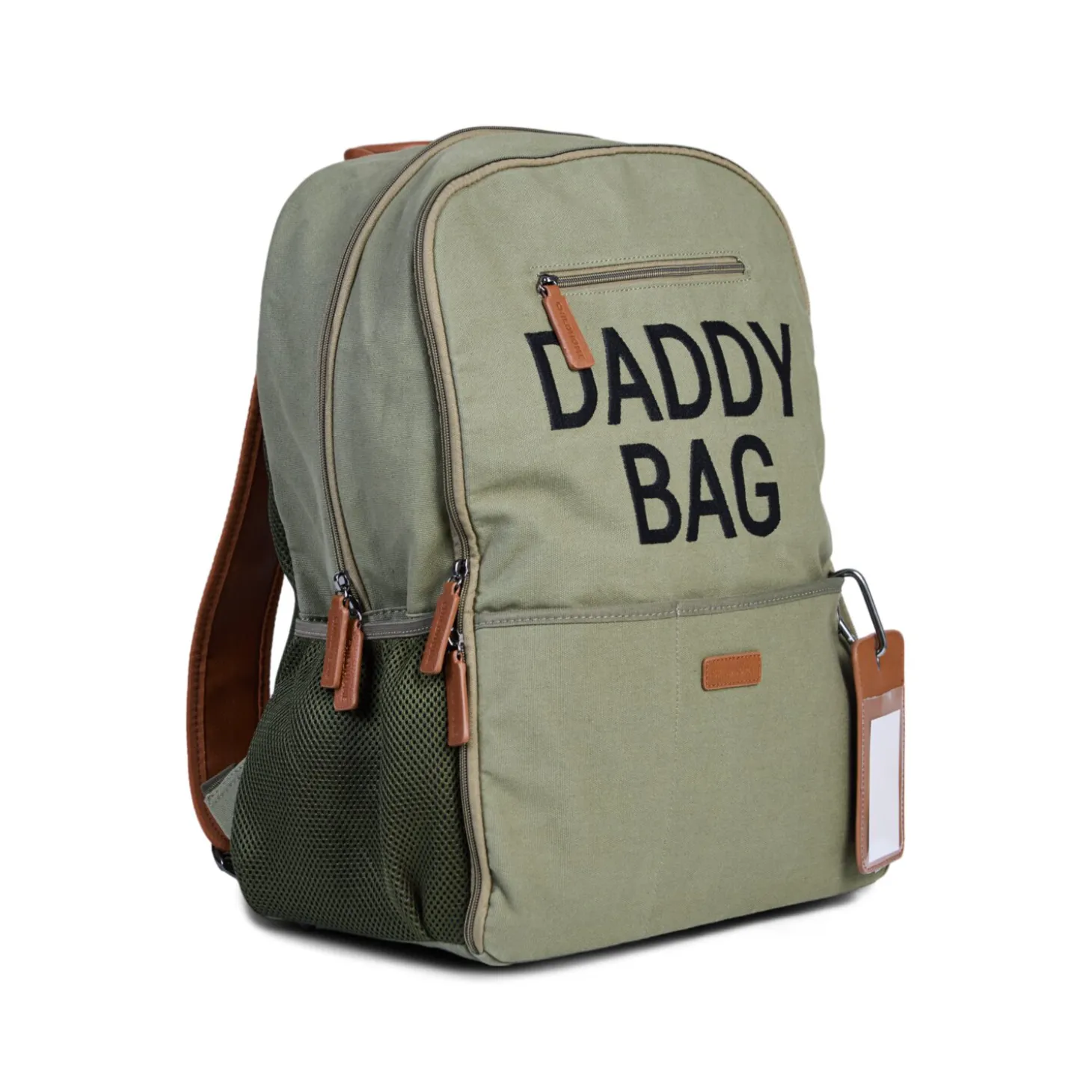 Daddy Bag Sac A Dos À Langer - Toile - Kaki