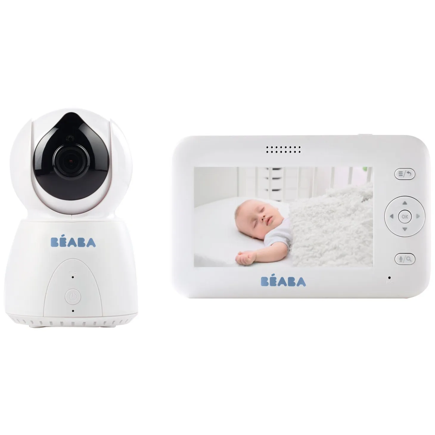 Ecoute bébé vidéo Zen+ Blanc