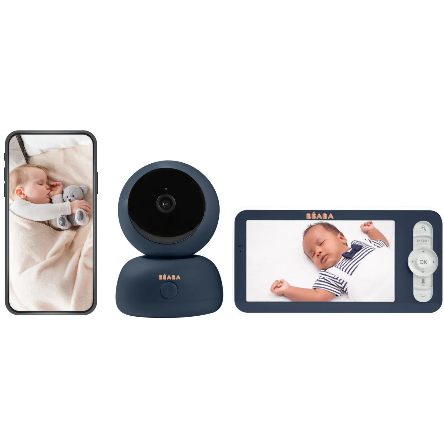 Ecoute bébé vidéo Zen Premium 2 Night Blue