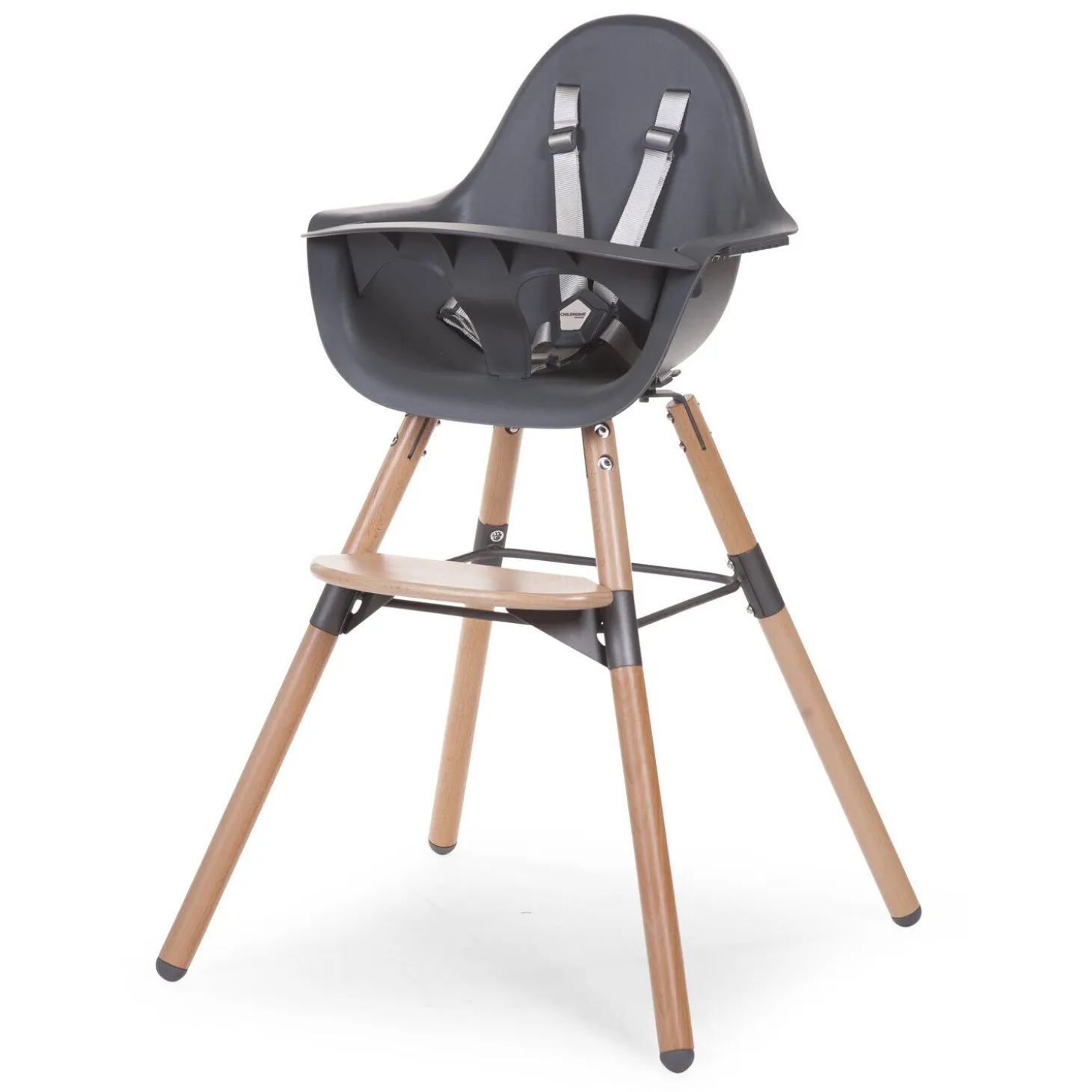 Evolu Chaise Haute - Réglable En Hauteur (50-75 Cm/*90 Cm) -