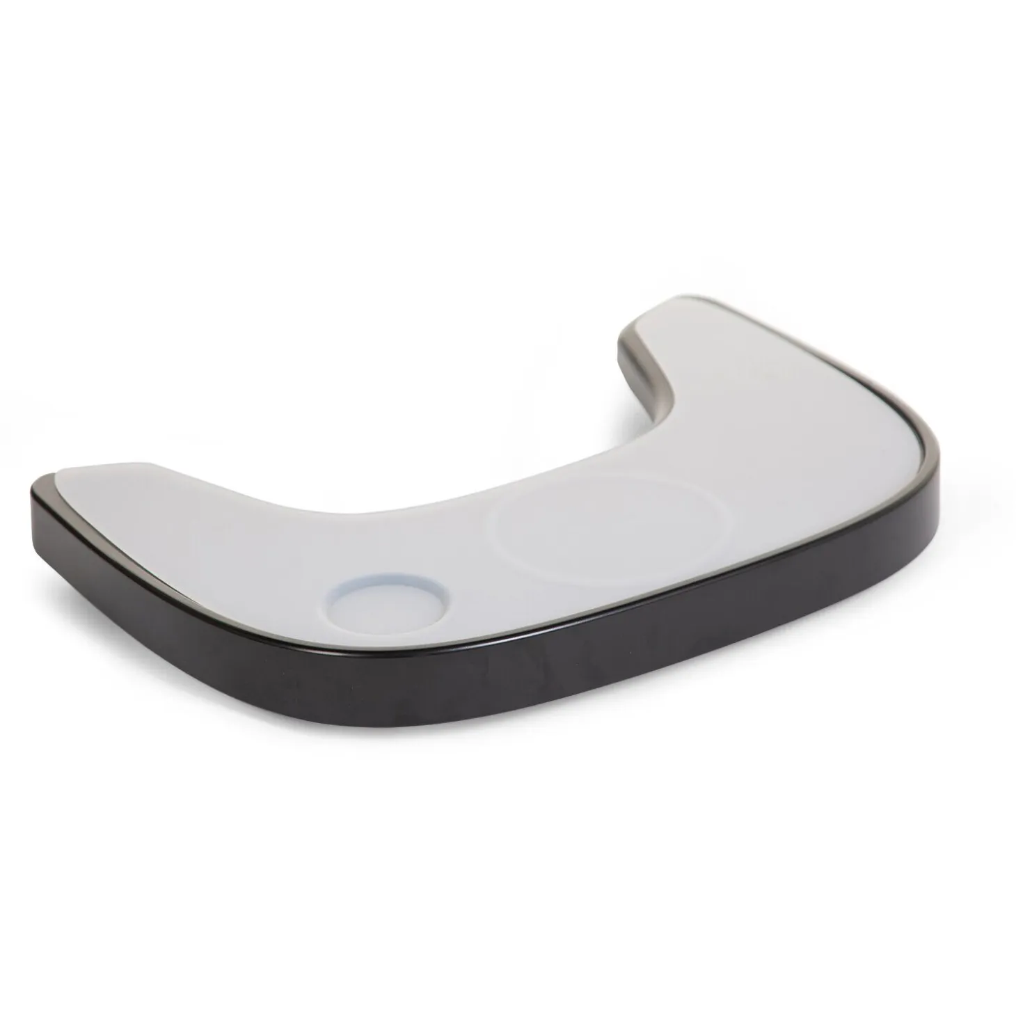 Evolu Tablette De Chaise - Abs - Noir + Napperon En Silicone