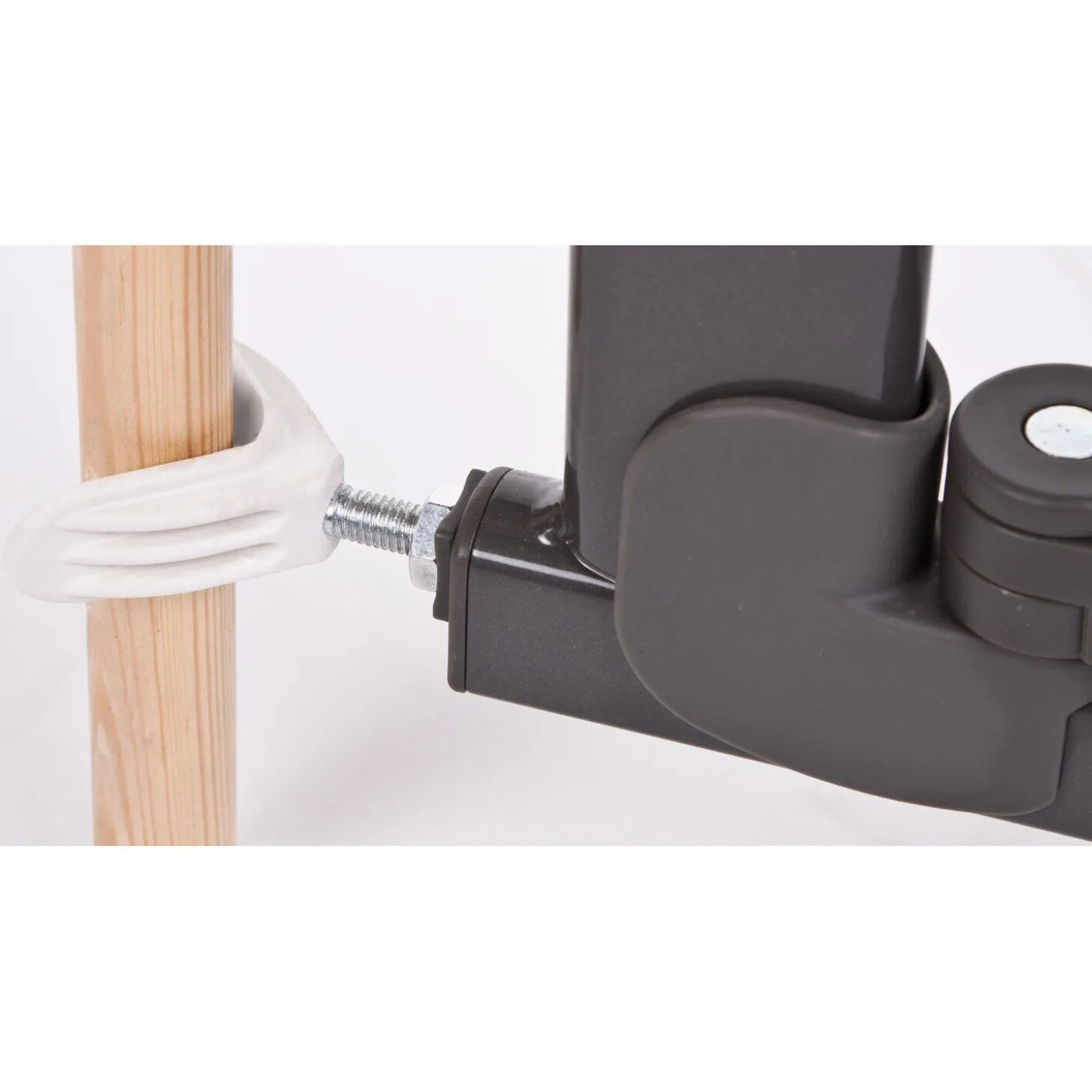Fixation Y Pour Barriere De Porte - Blanc - 2 Pcs