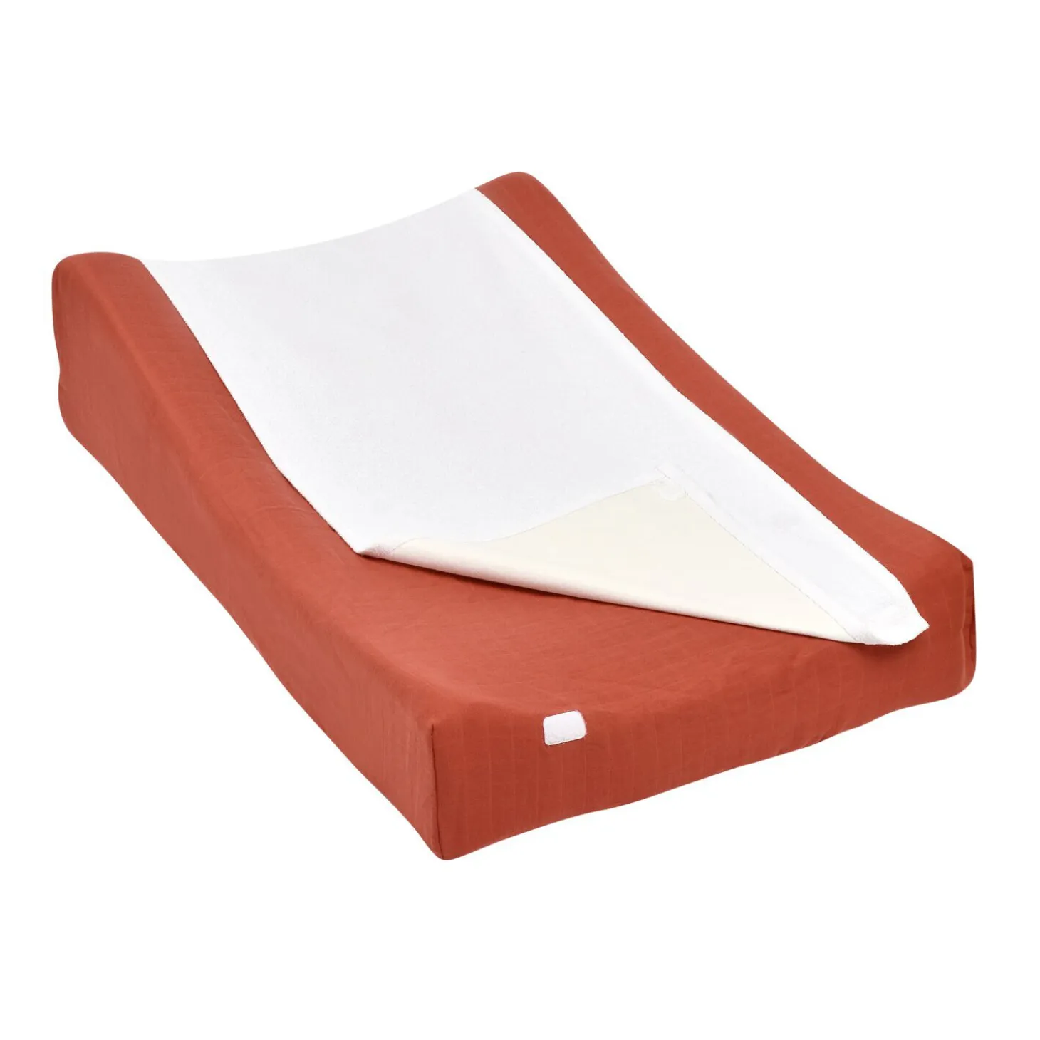 Housse Sofalange® avec serviette éponge amovible Brique