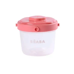 Lot de 6 portions clip 1er âge 60 et 120 ml Rose