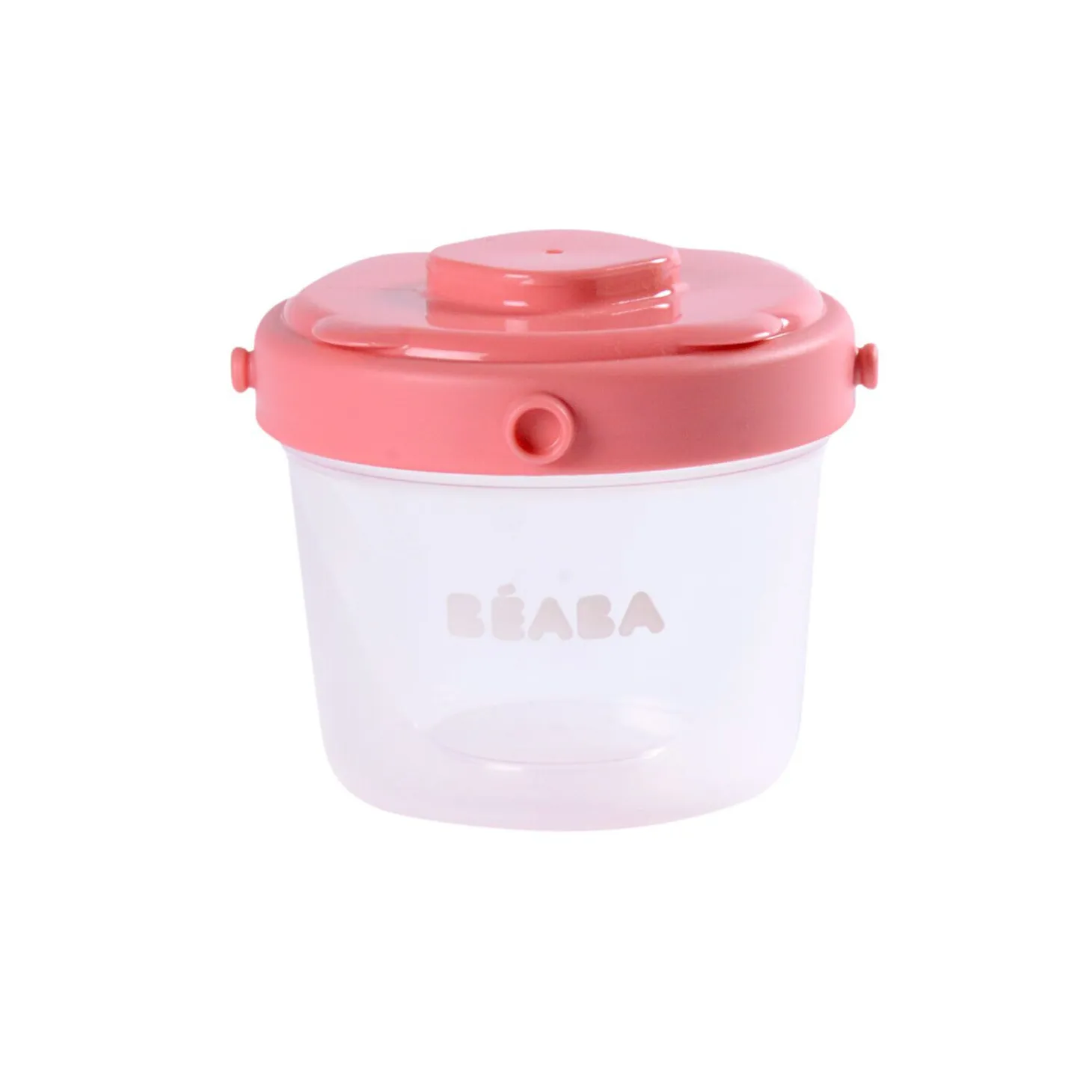 Lot de 6 portions clip 1er âge 60 et 120 ml Rose
