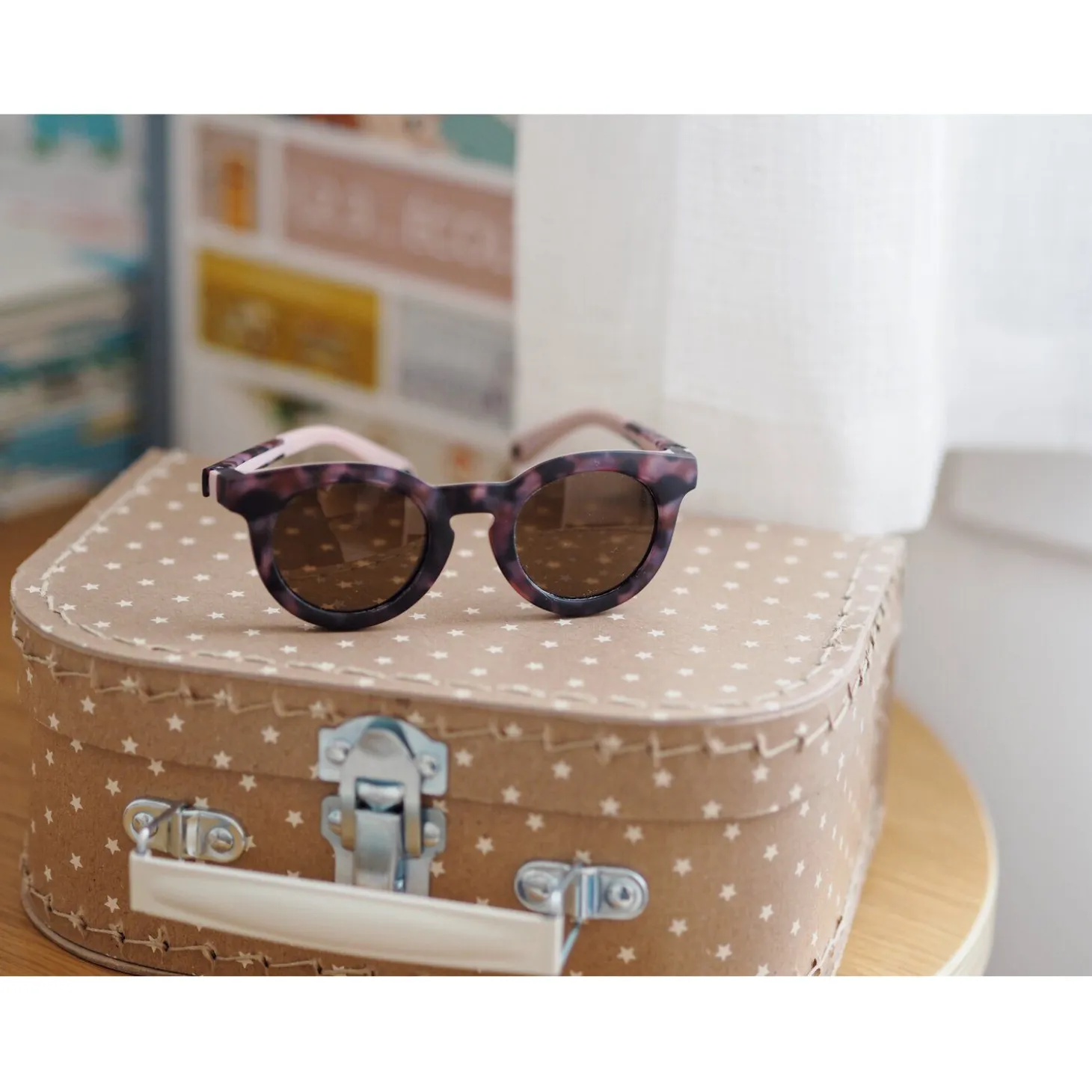 Lunettes 2-4 ans Happy Ecaille rose