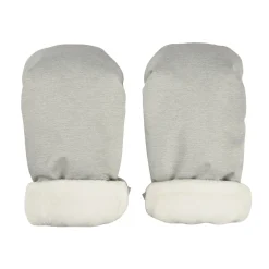 Moufles poussette Gris chiné