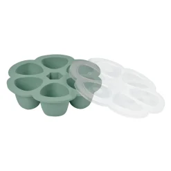 Moule multiportions silicone 6X150ml Vert sauge