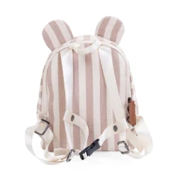 My First Bag Sac a dos Enfant - Rayures - Nude/Terracotta
