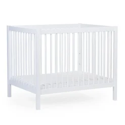Parc 97 + Roues - 95x75 Cm - Bois - Blanc