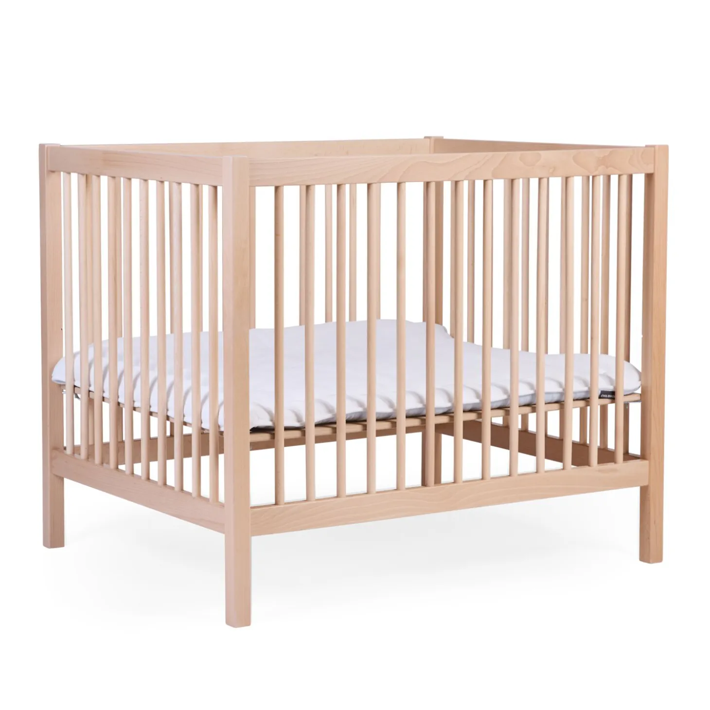 Parc 97 + Roues - 95x75 Cm - Bois - Naturel