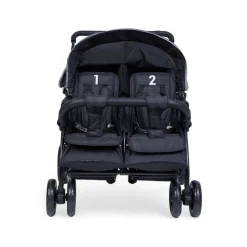 Poussette Quadruple anthracite