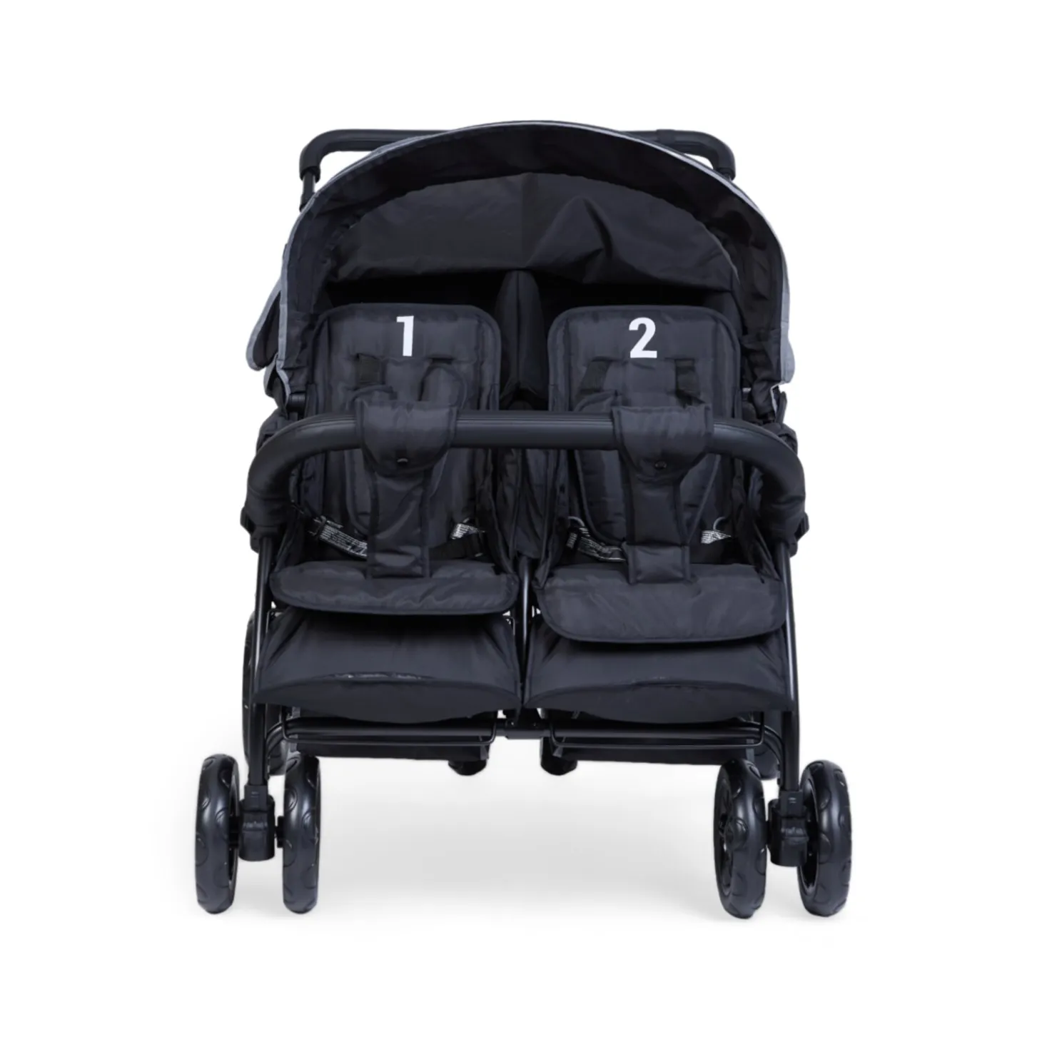 Poussette Quadruple anthracite