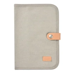 Protège carnet de santé Gris perle