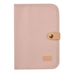 Protège carnet de santé Rose poudré