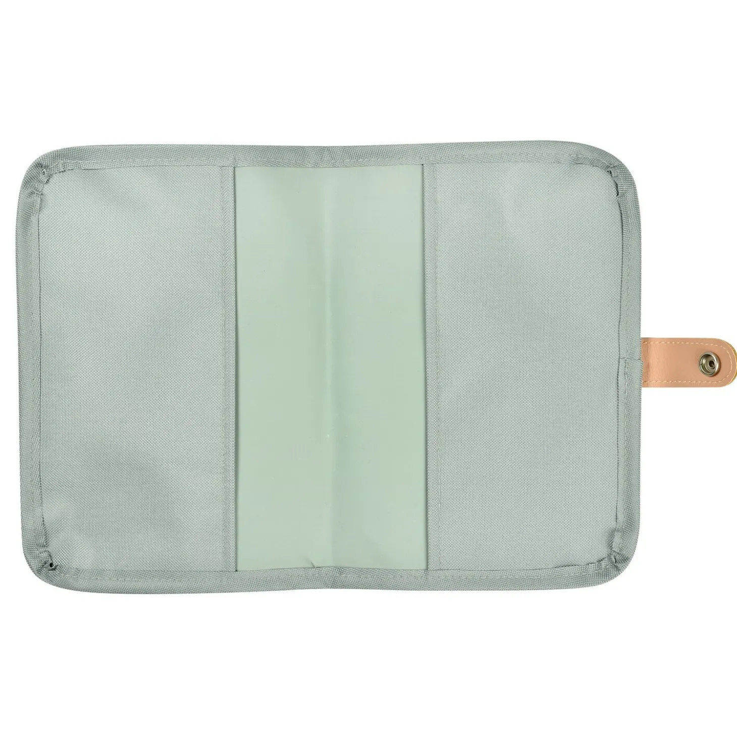Protège carnet de santé Vert sauge