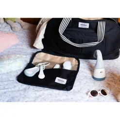 Set accessoires de toilette Bleu vert