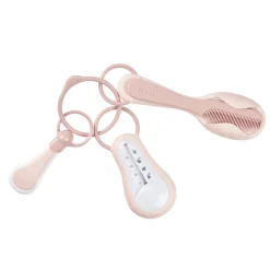 Set accessoires de toilette Vieux rose