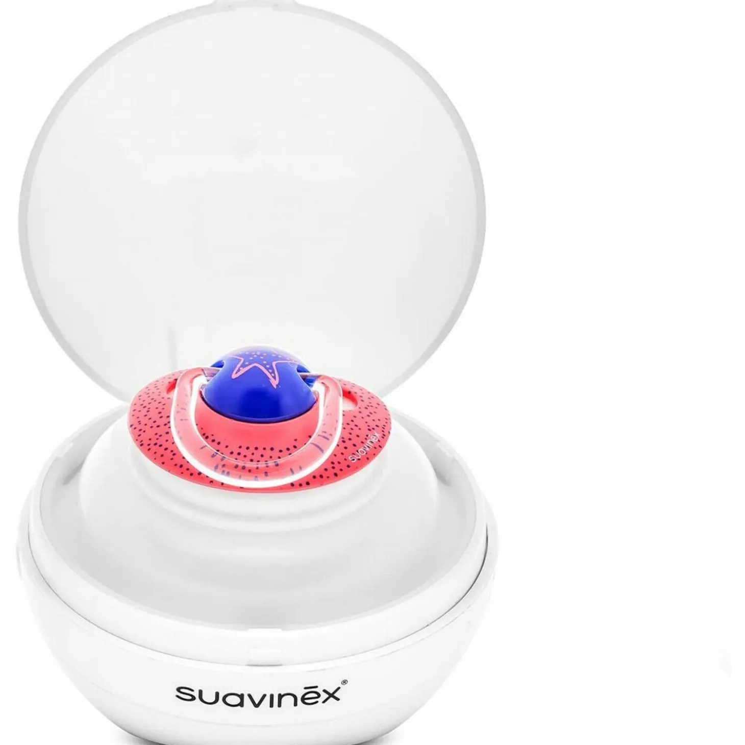 Stérilisateur Duccio avec sucette Smoothie SX Pro blanc