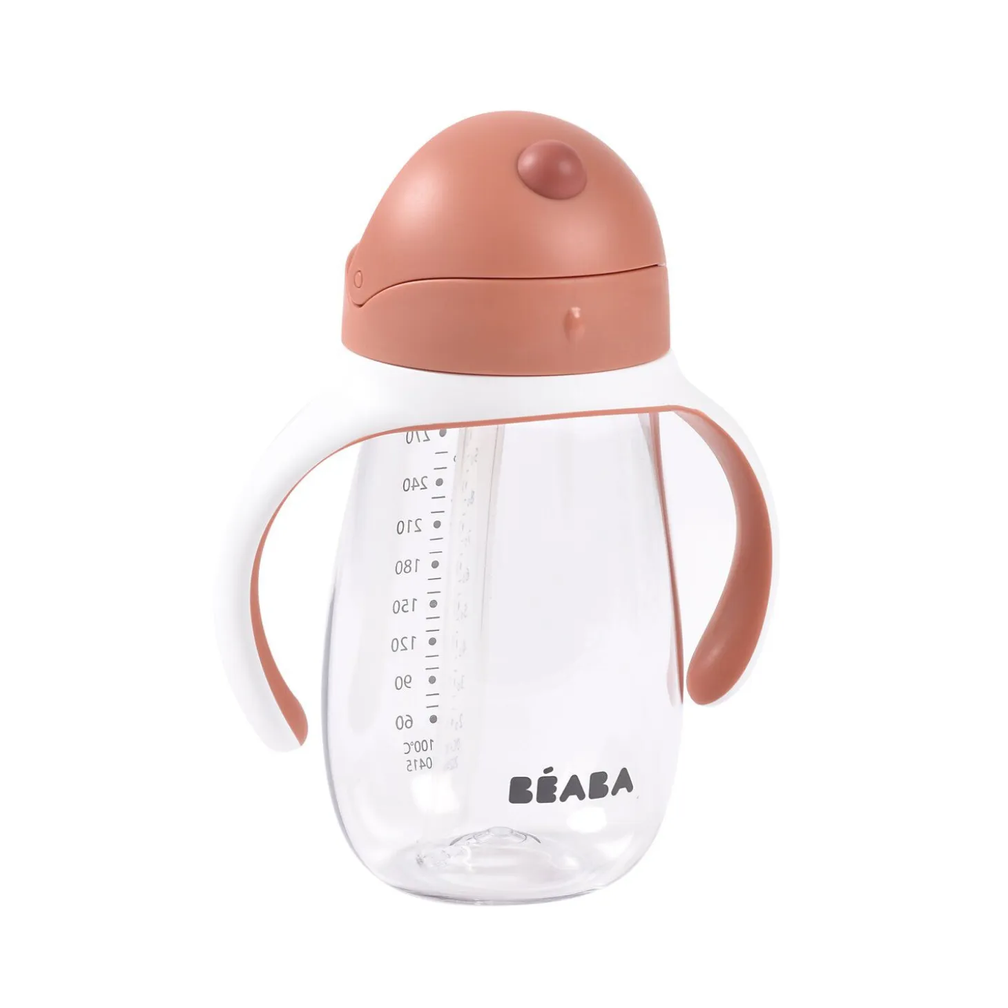 Tasse paille 300ml Terracotta