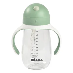 Tasse paille 300ml Vert sauge
