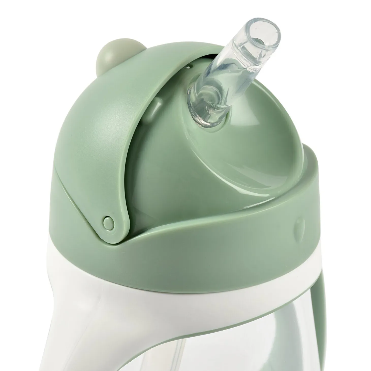 Tasse paille 300ml Vert sauge
