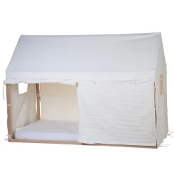Toile Pour Lit Cabane - 90x200 Cm - Blanc