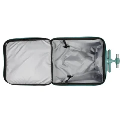 Valise avec assise de voyage Luggage Eazy Bleu-vert